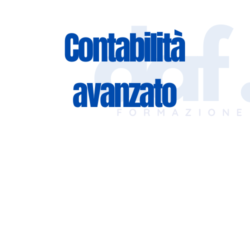 CORSO CONTABILITA' AVANZATA