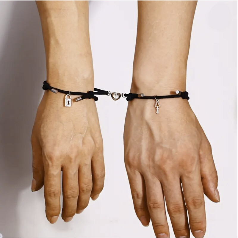 Magnetic Couples | Friend Bracelets {Set of 2}
