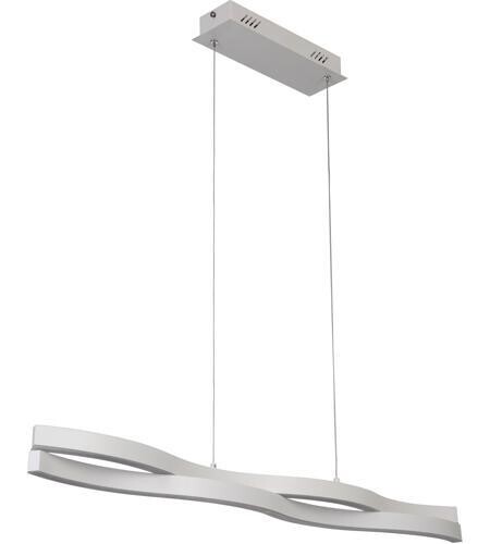 Contemporary Nimbelo 2-Light LED Linear Pendant