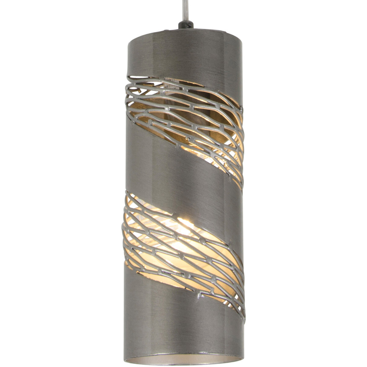 Flow Hand Forged Mini 1-Light Pendant - Steel