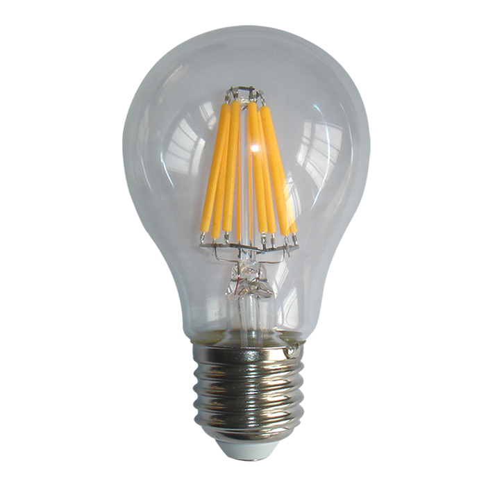 7W LED Bulb A19 2700K Filament 120V