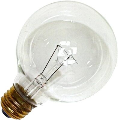 100W G-25 Clear Globe Bulb