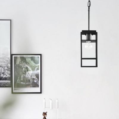 Wholigan - 1 Light Mini Pendant, Hand Forged Steel, Carbon finish