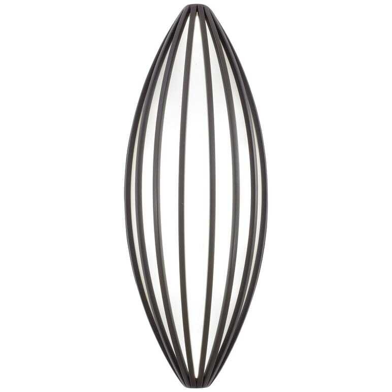 Corduroy Outdoor LED Wall Lantern Bronze Finish and Etched Glass Shade