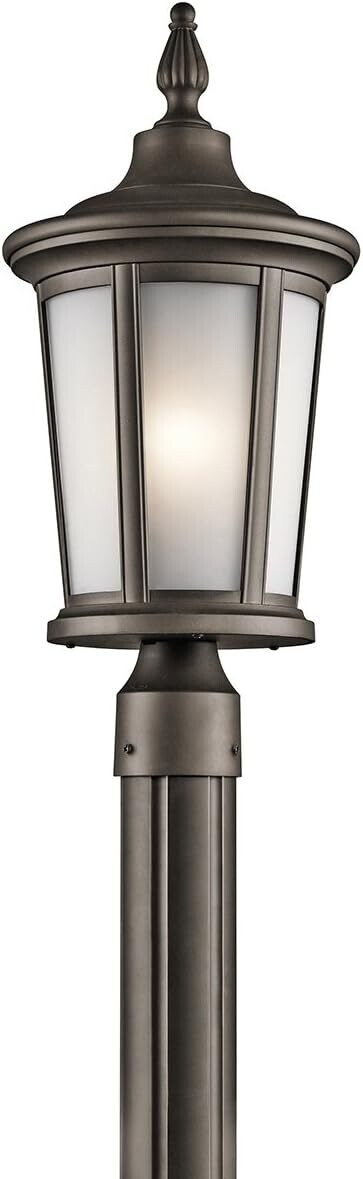 Turlee 1-Light 20.5" Classic Style Outdoor Post Lantern Olde Bronze Finish