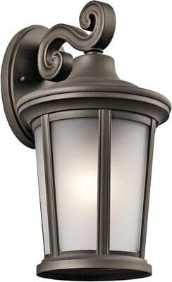 Turlee 1-Light Outdoor Wall Mount Olde Bronze