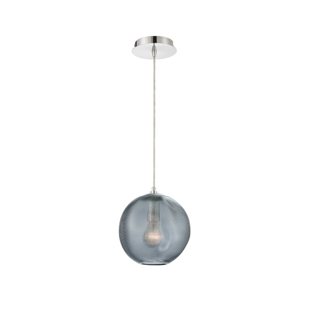 Della 1-Light Pendant Grey