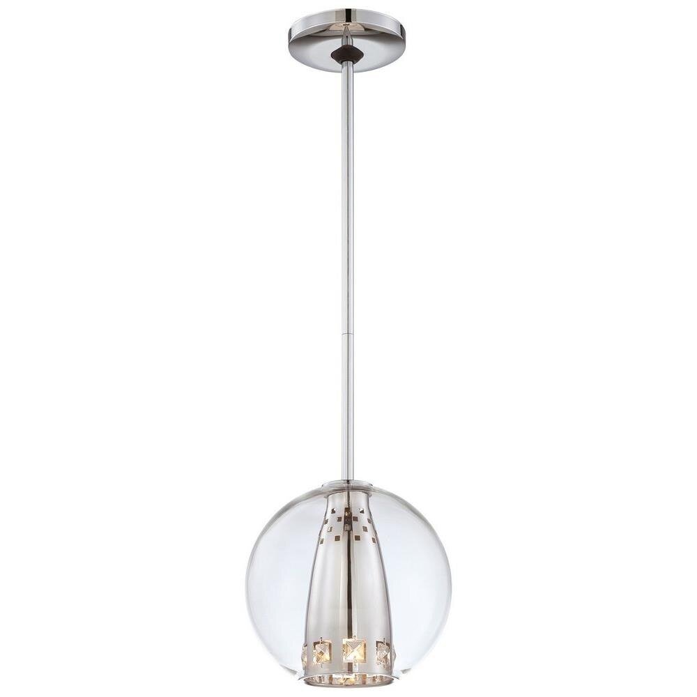 Contemporary Modern Bling Bang Pendant 1X35W Ch