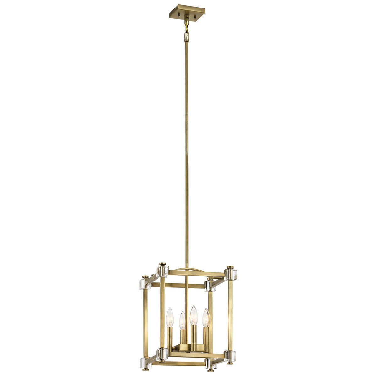 Cayden Pendant 4 Light Candle Style/Natural Bronze