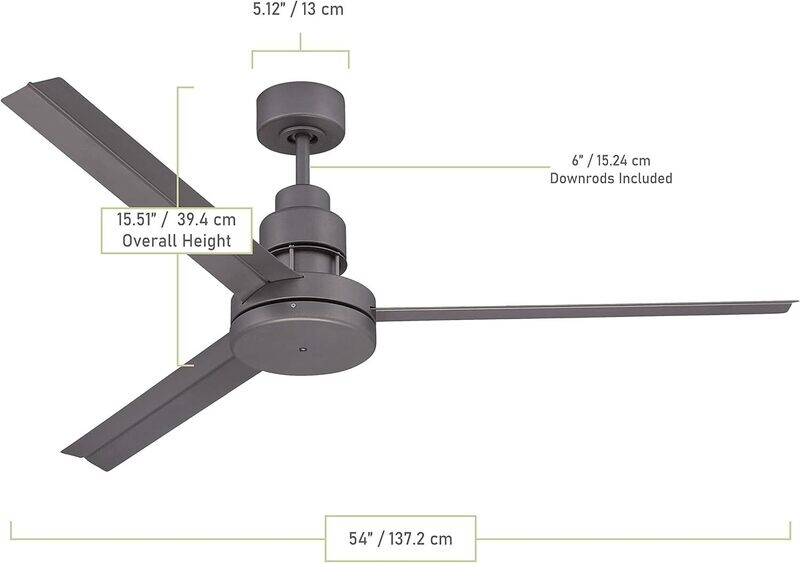 Mondo 54" Ceiling Fan Espresso