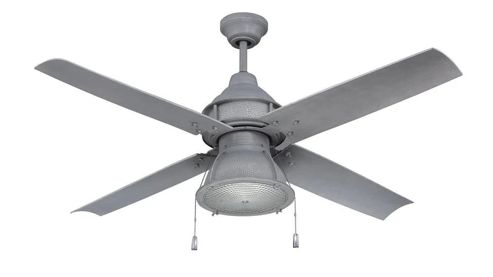 Port Arbor 52" Outdoor Ceiling Fan Aged Galvanised