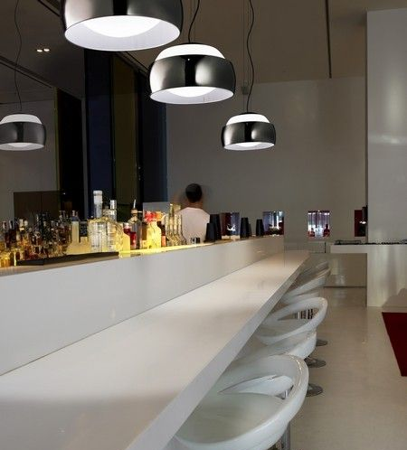 Contemporary Balloons 1 Light Ceiling Pendant Chrome with Opal Glass Diffuser