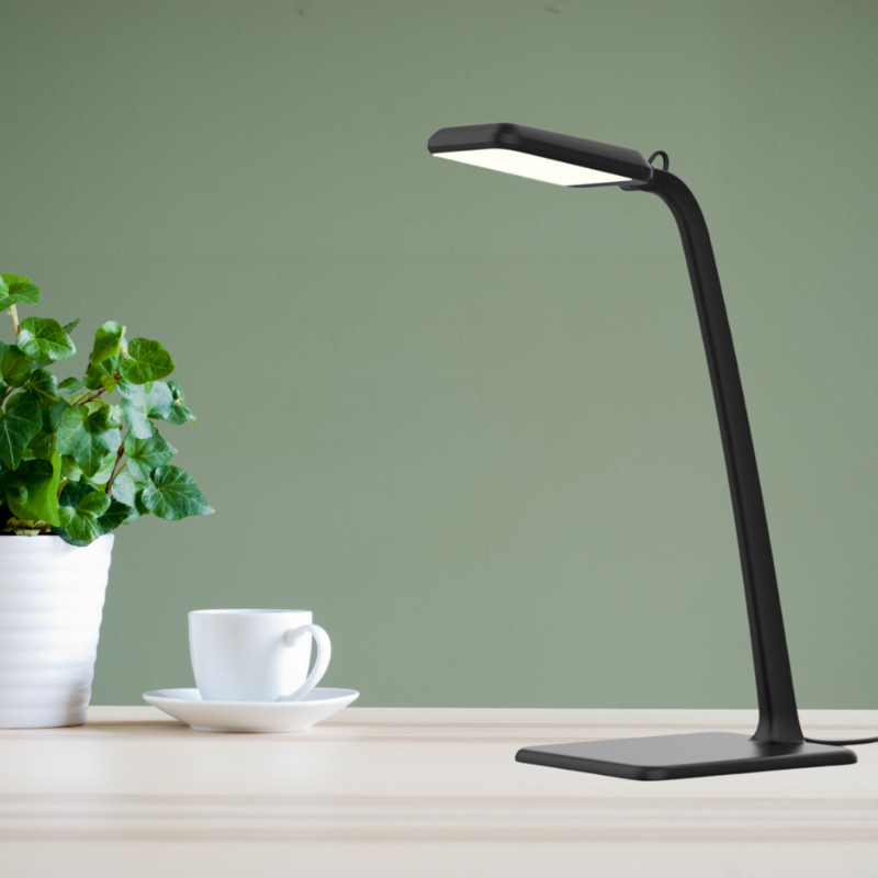 LED Desk Lamp Black