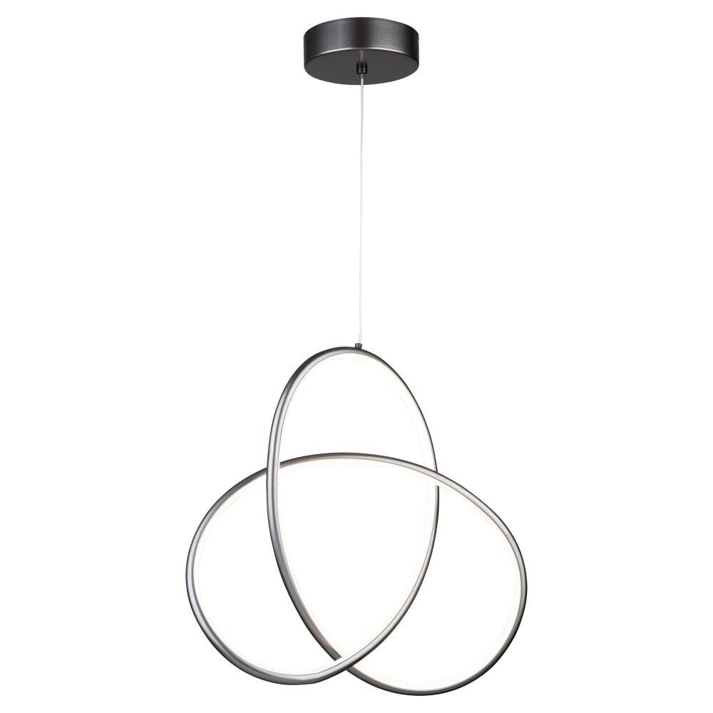 Orion 18" Contemporary LED Pendant Grey