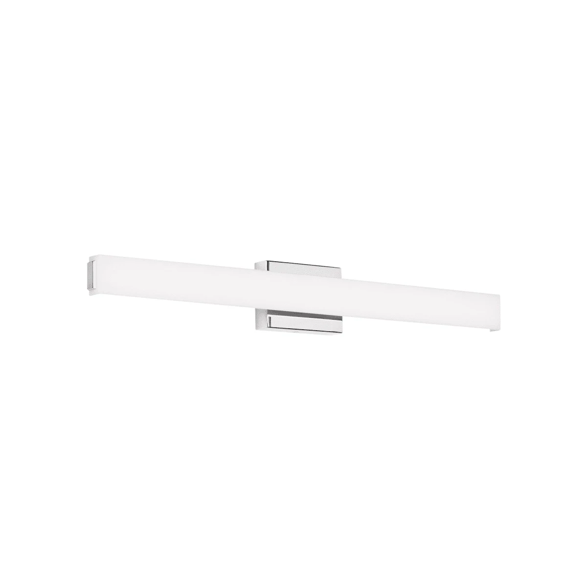 Contemporary Steele 36" Wide 3000K LED Bath Bar with Acrylic Diffuser Satin Nickel
