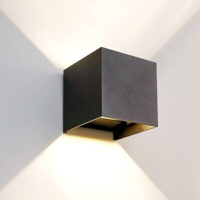 Architectural Design Up/Down Outdoor Wall Light LED - Grey