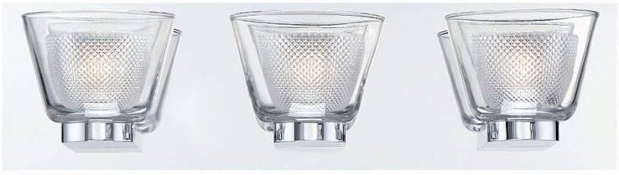 Trent 3-Light LED Vanity Chrome