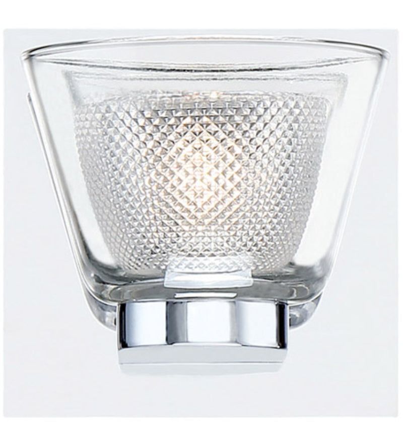 Trent 1-Light LED Wall Sconce Chrome