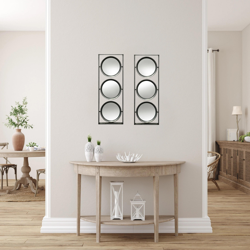 Metal Wall Accent Mirror