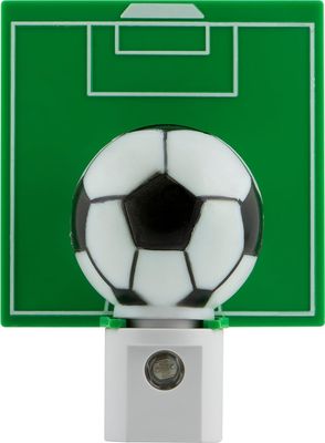 Night Light with LED Soccer Shade and Auto On/Off