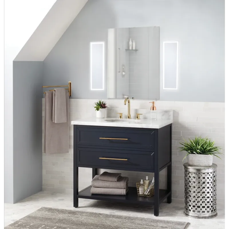 Vanity 24" LED Mirror White