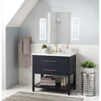 Vanity 24" LED Mirror White