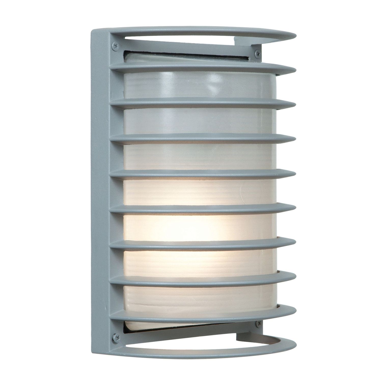 Marine Grade Architectural Bulkhead Outdoor Wall Sconce Satin Finish