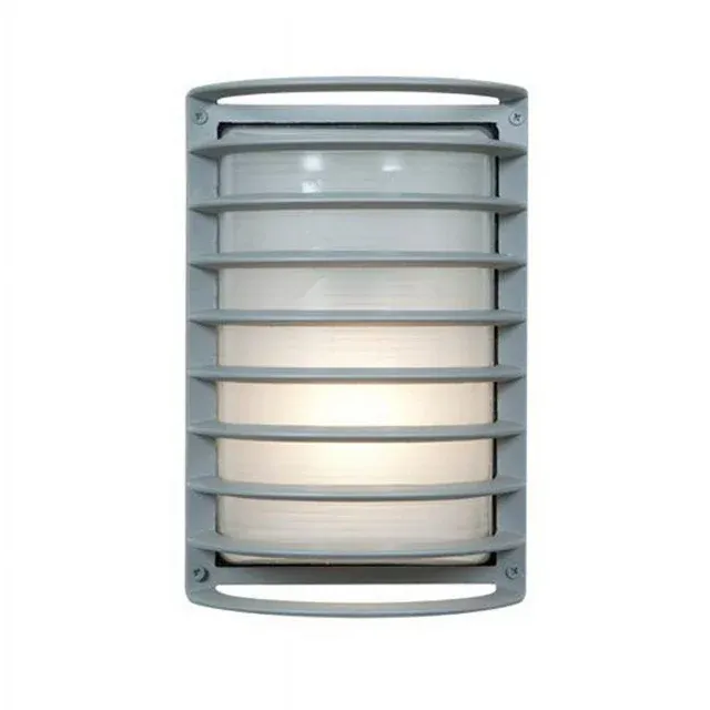 Marine Grade Architectural Bulkhead Outdoor Wall Sconce Satin Finish