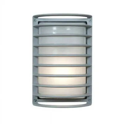 Marine Grade Architectural Bulkhead Outdoor Wall Sconce Satin Finish