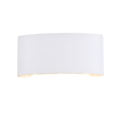Architectural Up and Down Indoor/Outdoor Wall Light White