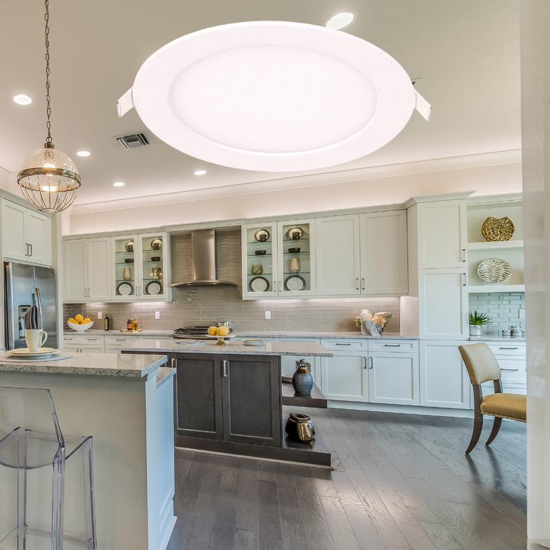 4" Downlight Round 6W LED 6500K 600Lm 120-277V