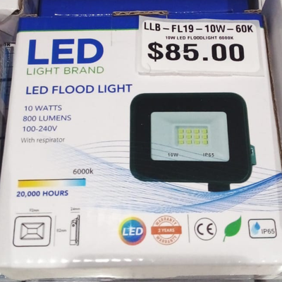 10W LED Floodlight 6000K
