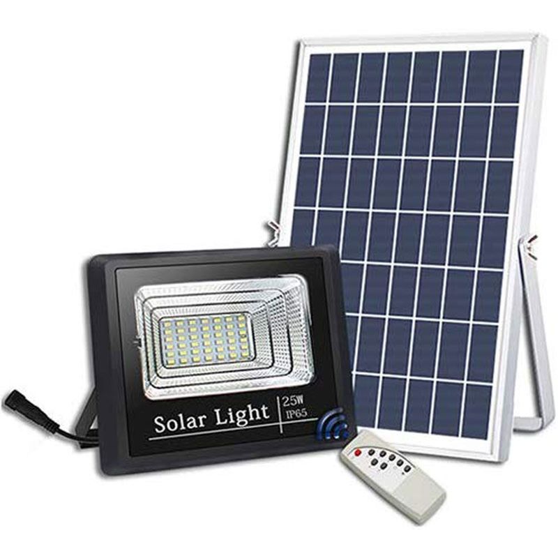Solar Floodlight 25W LED 3000K Ip65