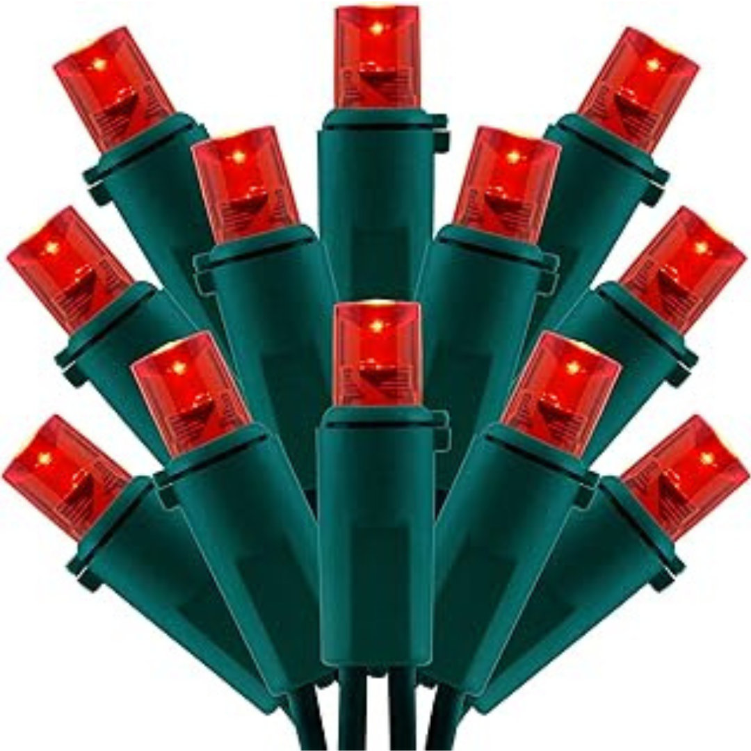 200 LED Christmas Mini light Indoor/Outdoor String Lights RED