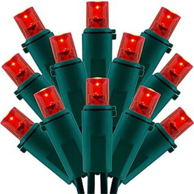 200 LED Christmas Mini light Indoor/Outdoor String Lights RED