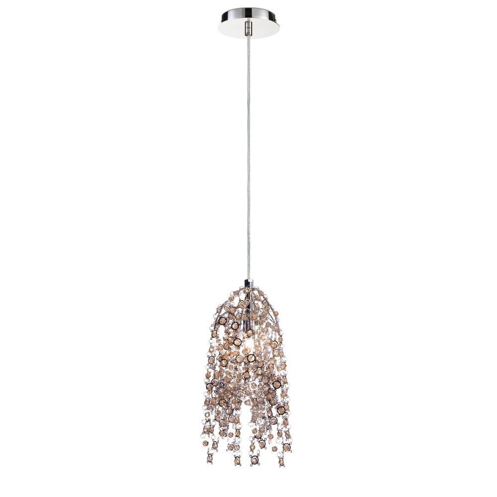Danza Modern Glam 6&quot; Crystal Pendant 1 X 40W Ch