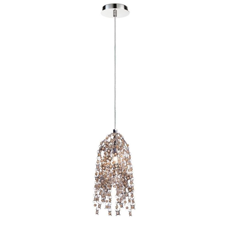 Danza Modern Glam 6" Crystal Pendant 1 X 40W Ch