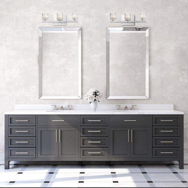 Guelph LED 3-Light Vanity Wall Light LED 3000K Chrome