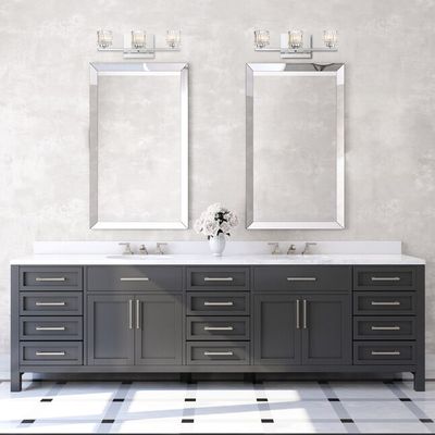 Guelph LED 3-Light Vanity Wall Light LED 3000K Chrome