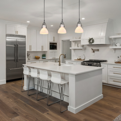 Modern 1-Light Pendant Black