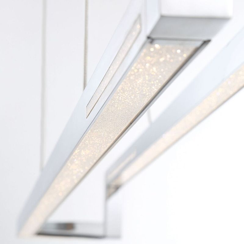 Clinton Architectural LED  Linear Chandelier