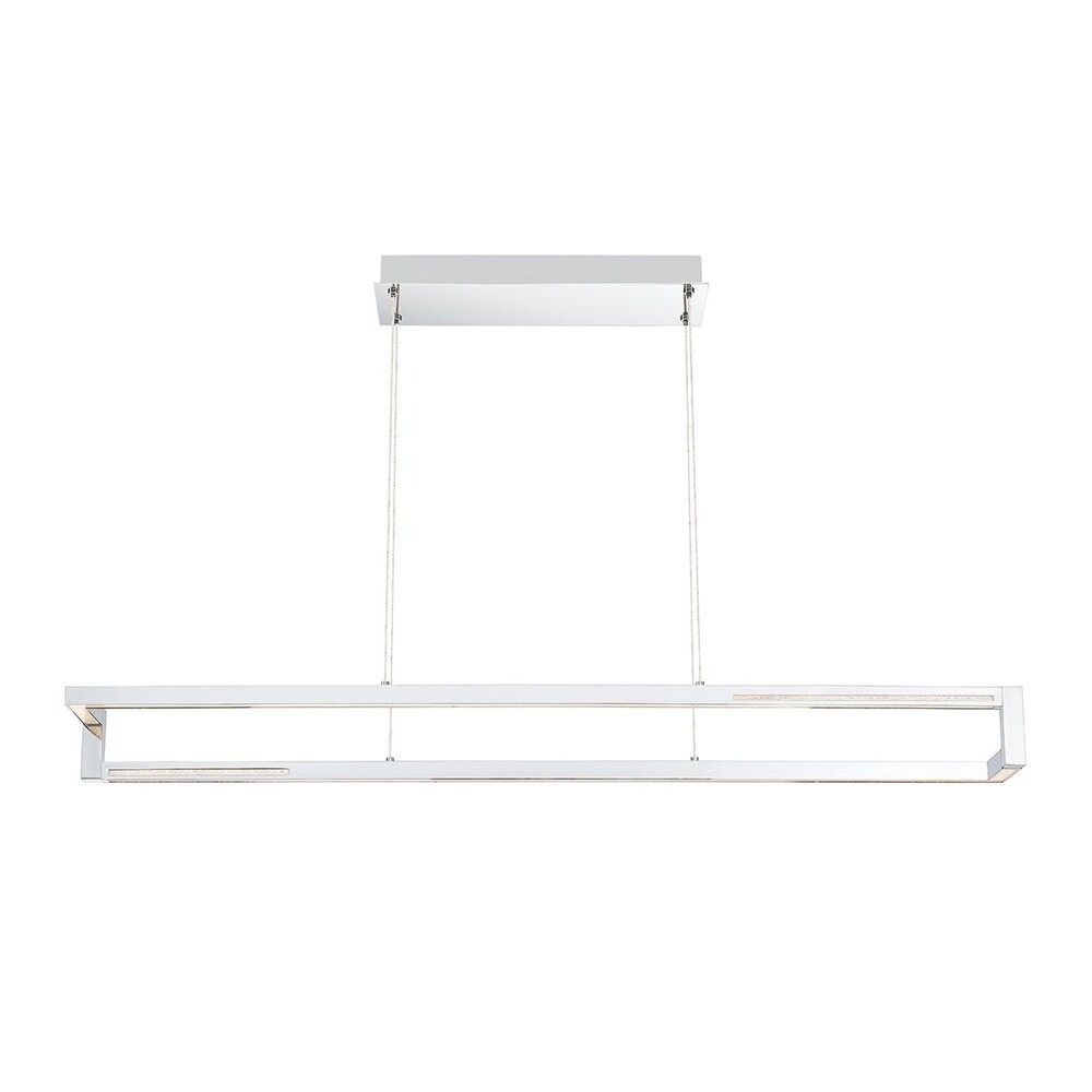 Clinton Architectural LED  Linear Chandelier