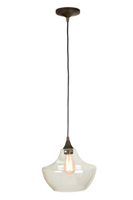 Jeremiah 1 Light Full Sized Pendant - 11 Inches Wide Rustic Aged Bronze