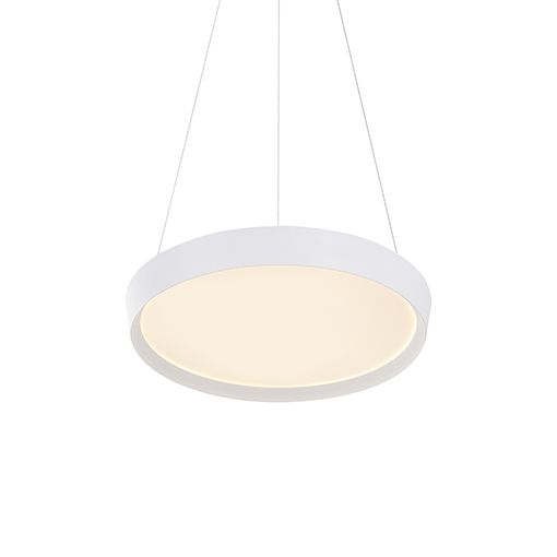 Contemporary Union LED Pendant White