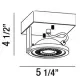 Vision LED Monopoint Surface 5W LED 3000K White