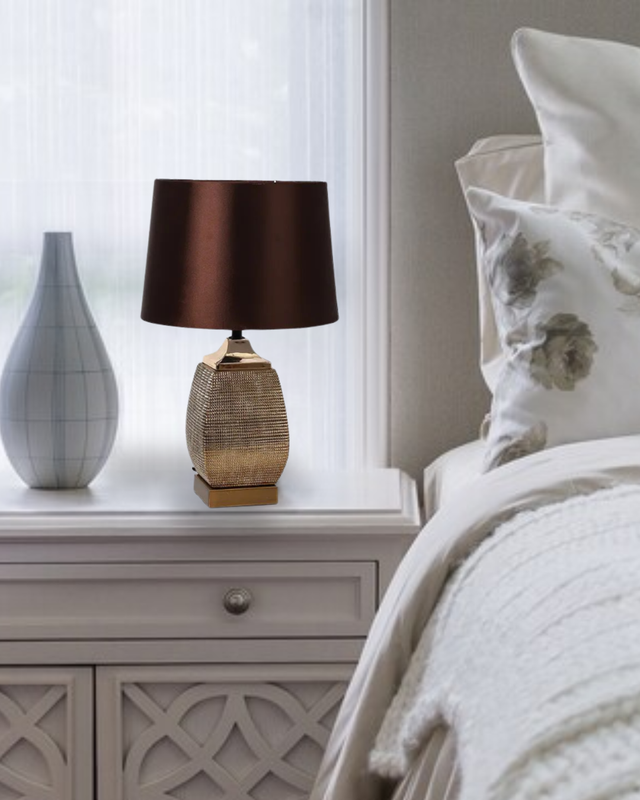 Classy Accent Table Lamp Bronze