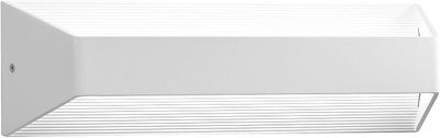 Contemporary Minimalist Claudio 16 Contemporary Minimalist Claudio 16" Wall 12W LED White