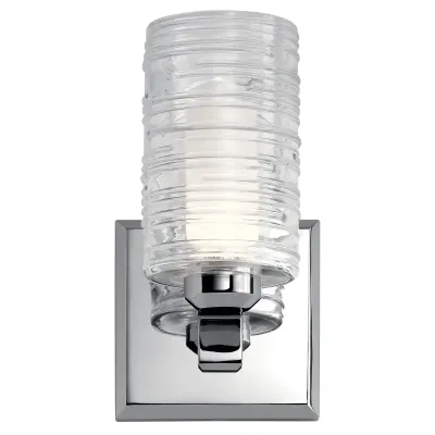 Giarosa 1-Light Wall Sconce Chrome