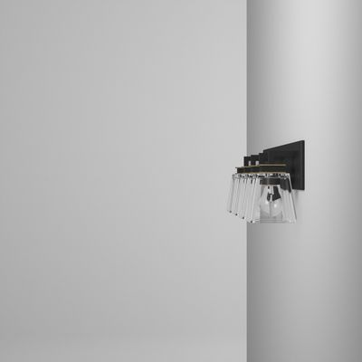 Eastwood 4-Light Bathroom Black and Brass