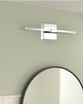 Ultra Modern Shooting Star LED Wall Light Chrome